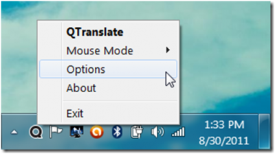 Mouse selection
