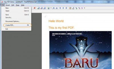 How to Create Free PDF Documents with Portable Freeware