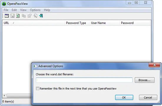 Password recovery tool