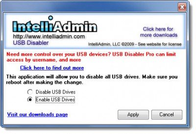 Forløber Sølv forhandler How to enable or disable USB Drives or Ports in Windows 11/10