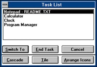 Evolution of the Task Manager - From Windows 3 to Windows 11