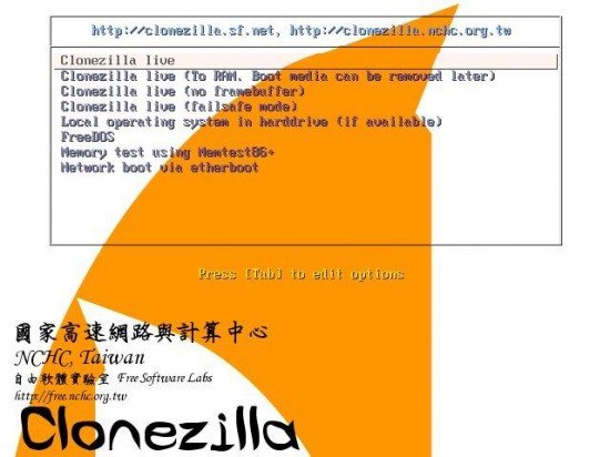 Clonezilla is a disk imaging and cloning tool