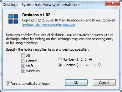 Sysinternals Desktops