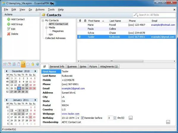 address manager software free address manager software free