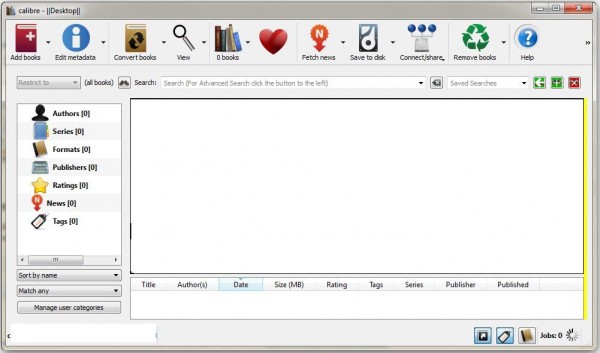 Calibre eBook Library Management Software