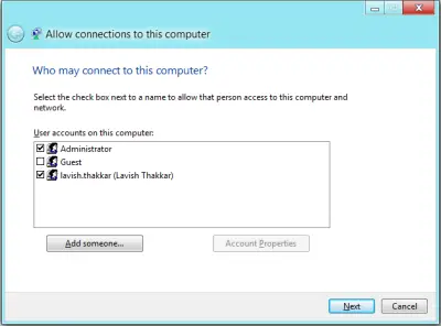 Configure VPN connection in Windows