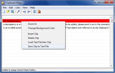 Clipboard Manager for Windows