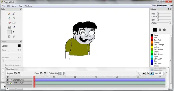 Pencil animation & cartoon software