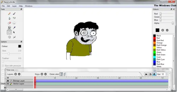 Free Pencil Animation and Cartoon Software for Windows PC - 59