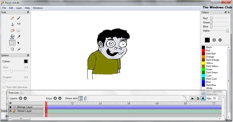 Free Pencil Animation and Cartoon Software for Windows PC