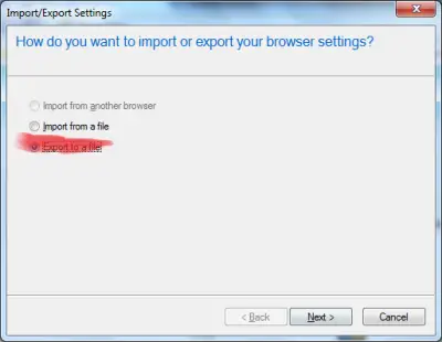 How To Back Up Favorites In Internet Explorer 9