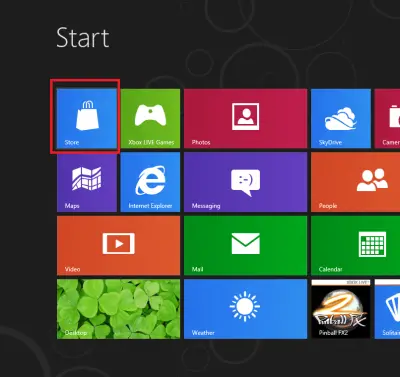 How to update Windows Store applications in Windows 8.1.