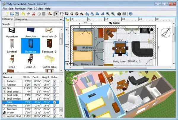 Sweet Home 3d Free Interior Design Software For Windows