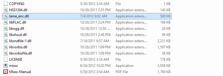 Lame enc dll