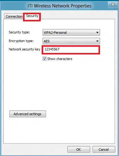 Wireless Network Password Revealed