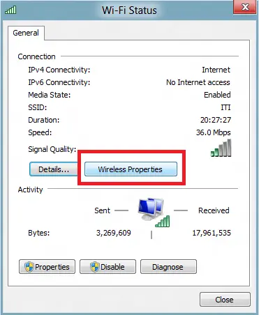 Wireless Properties