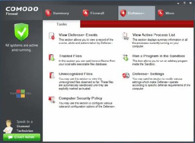Free Firewall software for Windows 10