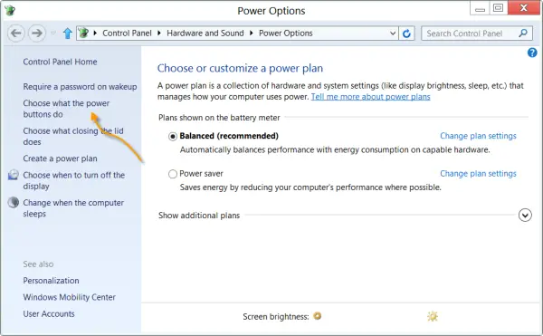 Enable or Disable Fast Startup in Windows 10