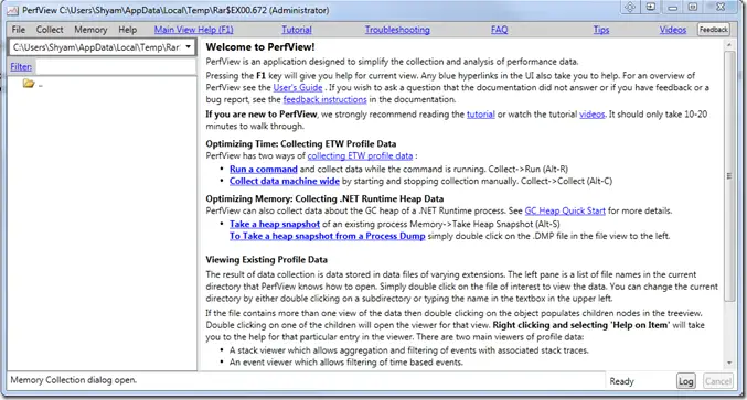 PerfView is a Performance Analysis & Profiling Tool from Microsoft