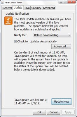Manage Java Settings in Windows 11/10