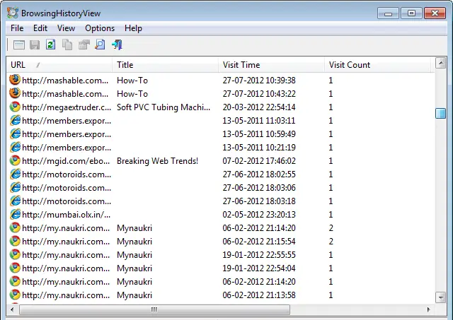 View Browsing History Of Multiple Browsers At The Same Time On Pc View Browsing History Of Multiple Browsers At The Same Time On Pc