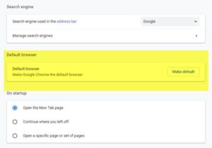set chrome as default browser in windows 7