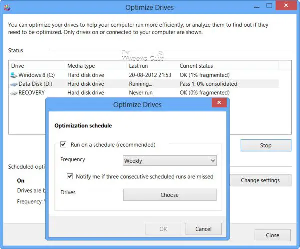 Improved Disk Defragmentor And Storage Optimizer In Windows 10