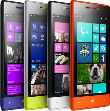 HTC Windows Phone 4S-4X