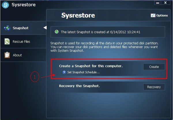 SysRestore is a free alternative System Restore software for Windows 10