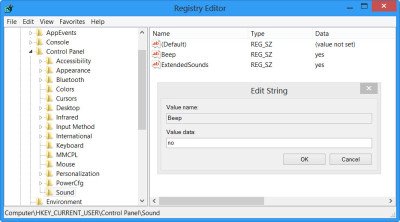 How to disable System Beep in Windows 11/10