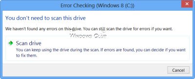 how to run a disk check on a 2nd drive how to run a disk check on a 2nd drive