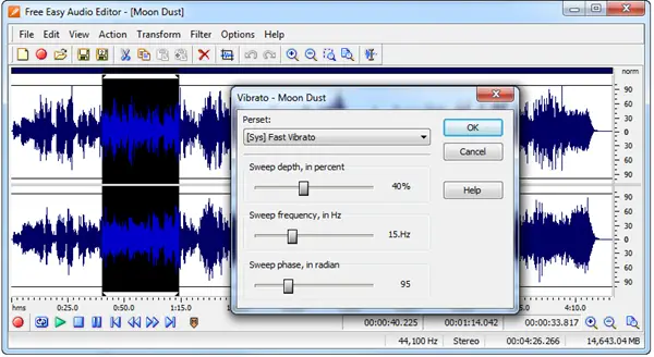 Free Easy Audio Editor