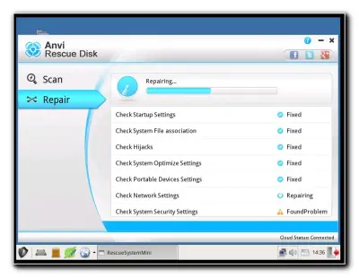 Anvi Disk repair