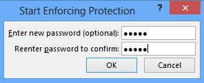 Password protection