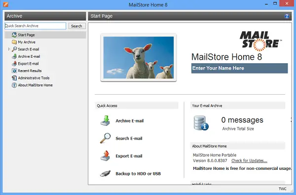 MailStore Home - Free Email Archiving & Backup for Home Users