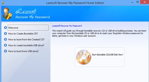 Lazesoft Recover my Password 1