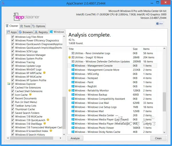 AppCleaner 3.4.7815.23434 Free Download for Windows 10, 8 and 7