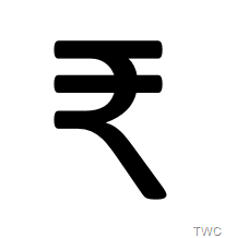 Indian Currency Rupee Symbol