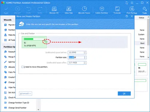 AOMEI Partition Assistant Standard 3