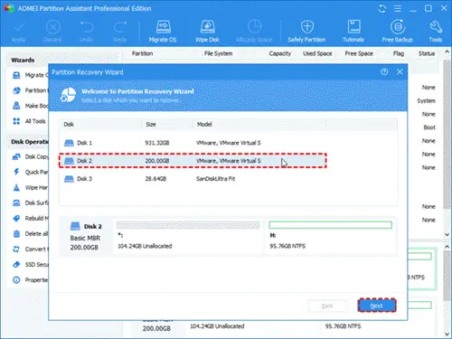 AOMEI Partition Assistant Standard Free