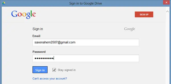 Google Drive Client