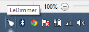 Le dimmer icon