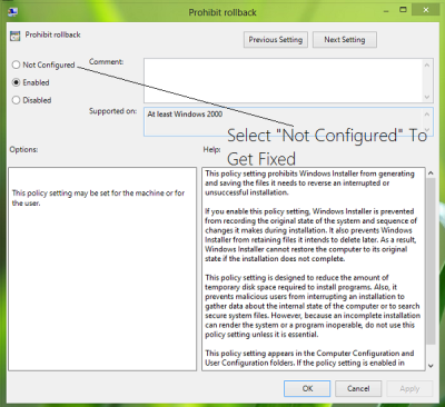 STOP WINDOWS 10 FROM REINSTALLING AFTER ROLLBACK visual data 8