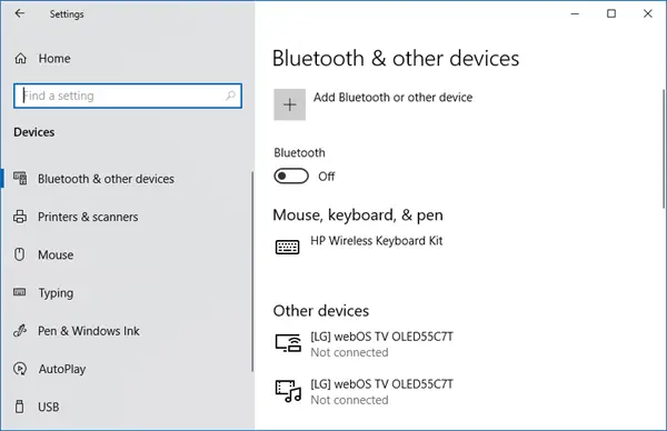 Windows can't find wireless devices connected to a network