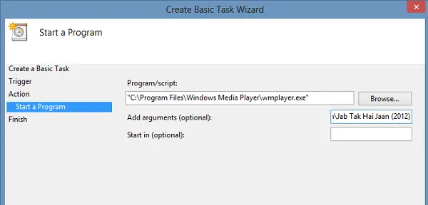 start a program - 7