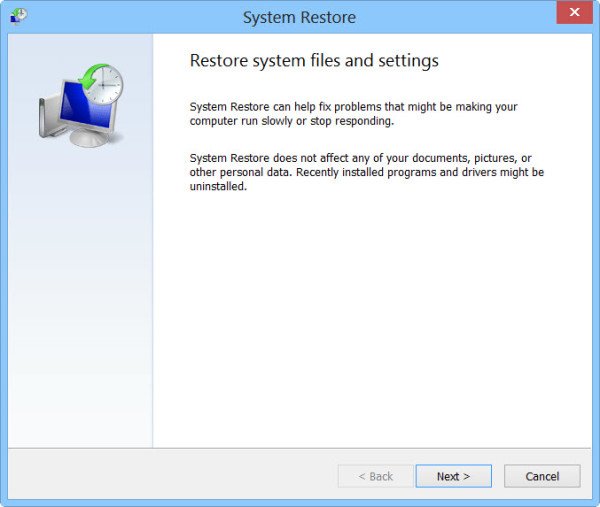 1 System Restore Point