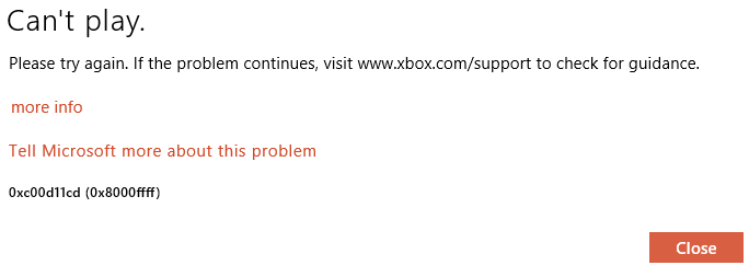0x8000ffff cheap xbox one