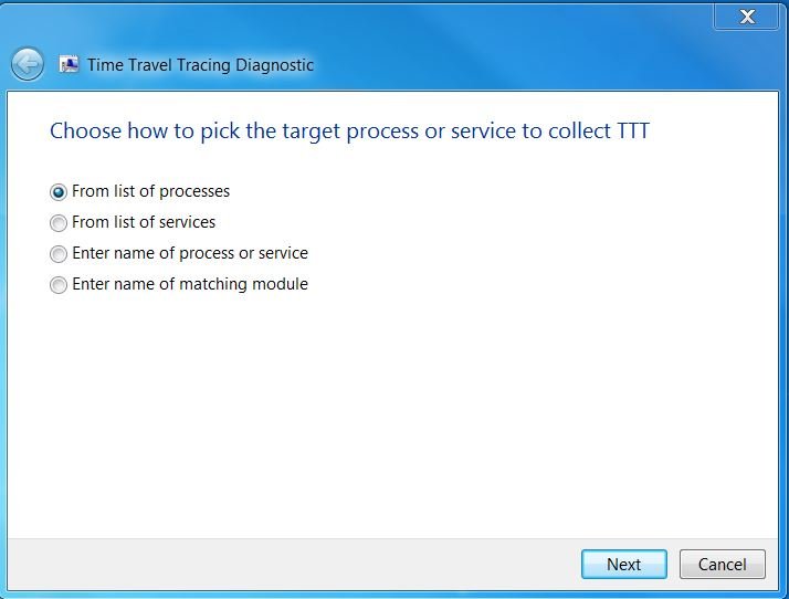 Microsoft Time Travel Tracing Diagnostic Tool - 48