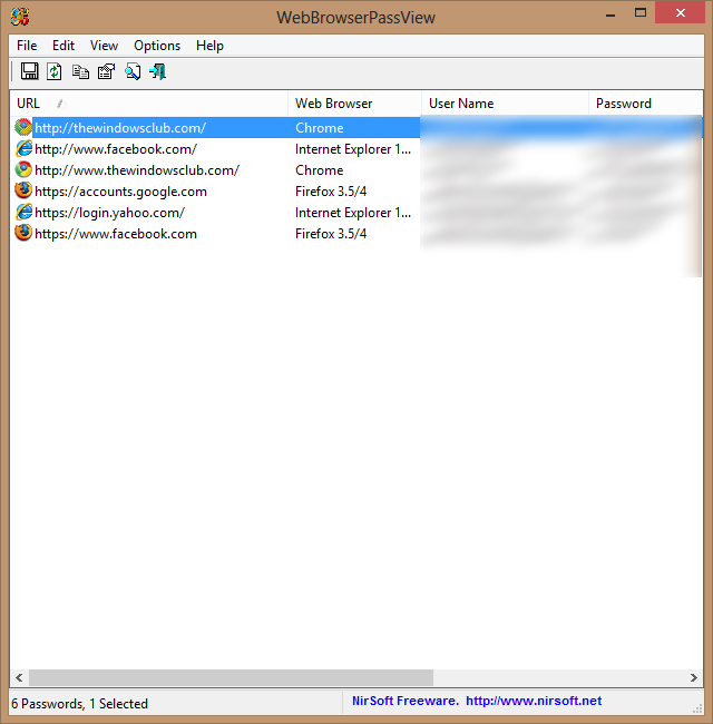 How To Recover Forgotten Passwords From Web Browsers
