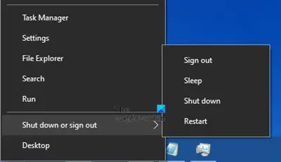 Initial checklist - Restart Windows PC